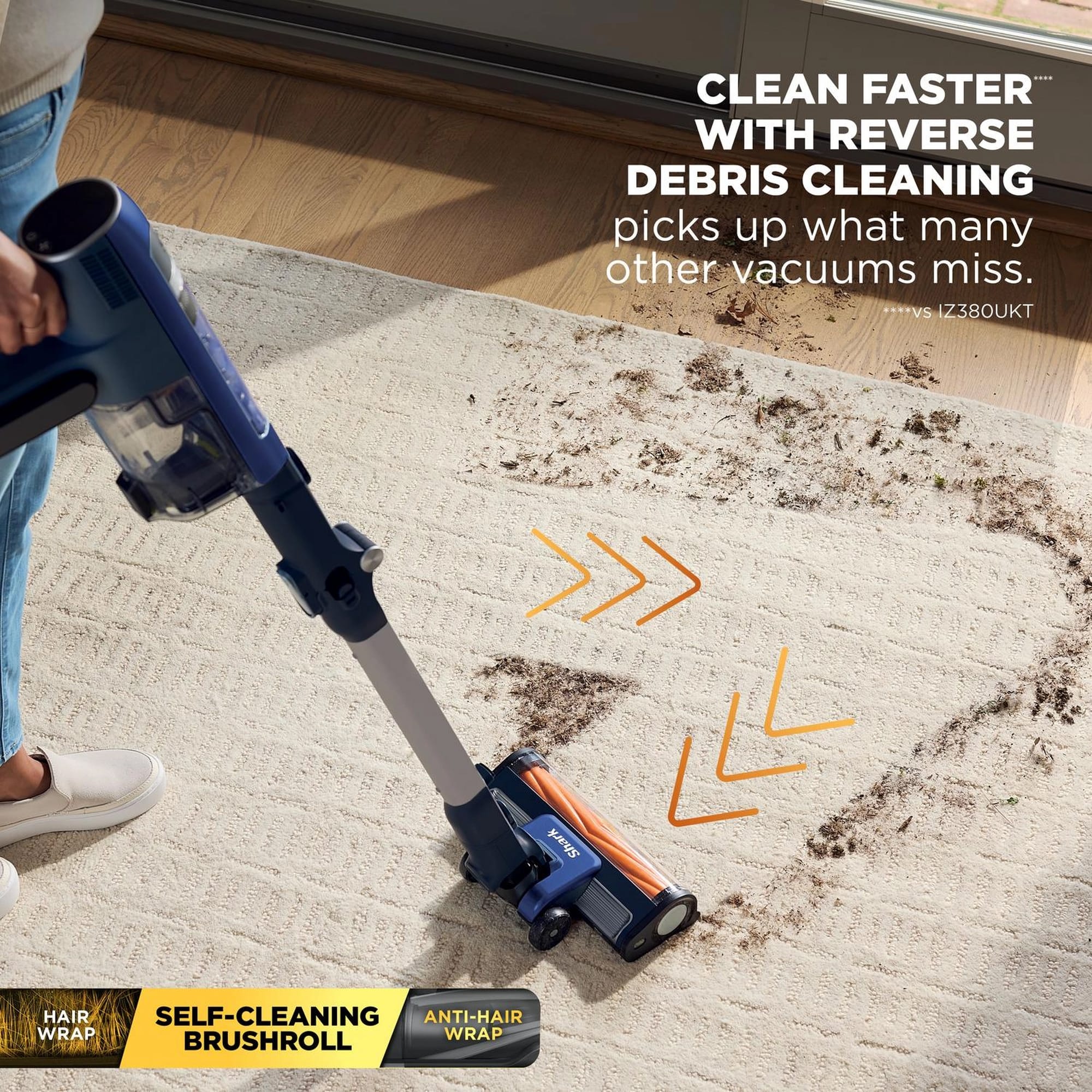Shark Phoenix Power Detect Light Cordless Vacuum Cleaner - Ultramarine - IA1241UK Shark Phoenix Power Detect Light Cordless Vacuum Cleaner - Ultramarine - IA1241UK