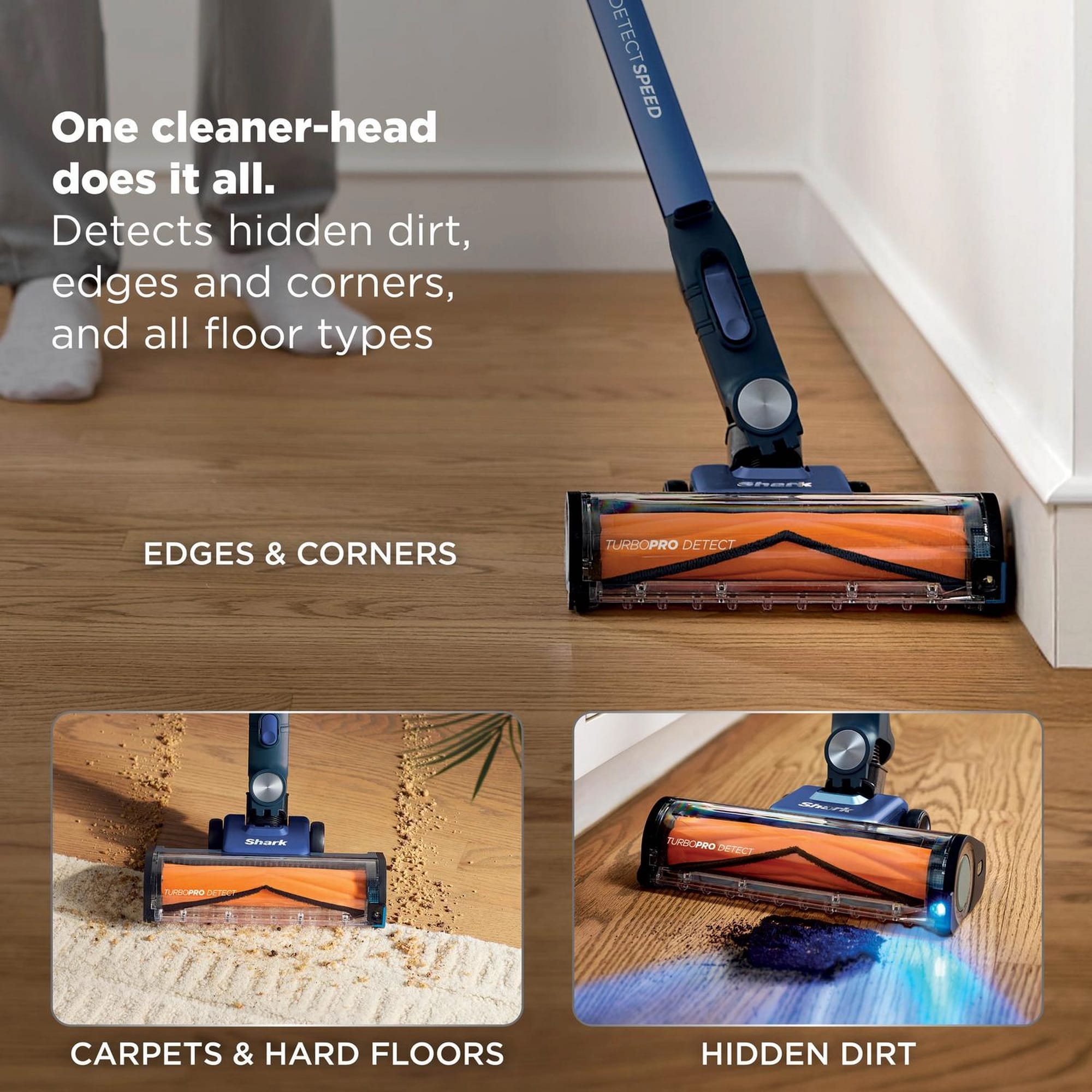 Shark PowerDetect Speed Clean and Empty Pet Pro Cordless Vacuum – Ultramarine - IA3241UKT Shark PowerDetect Speed Clean and Empty Pet Pro Cordless Vacuum – Ultramarine - IA3241UKT