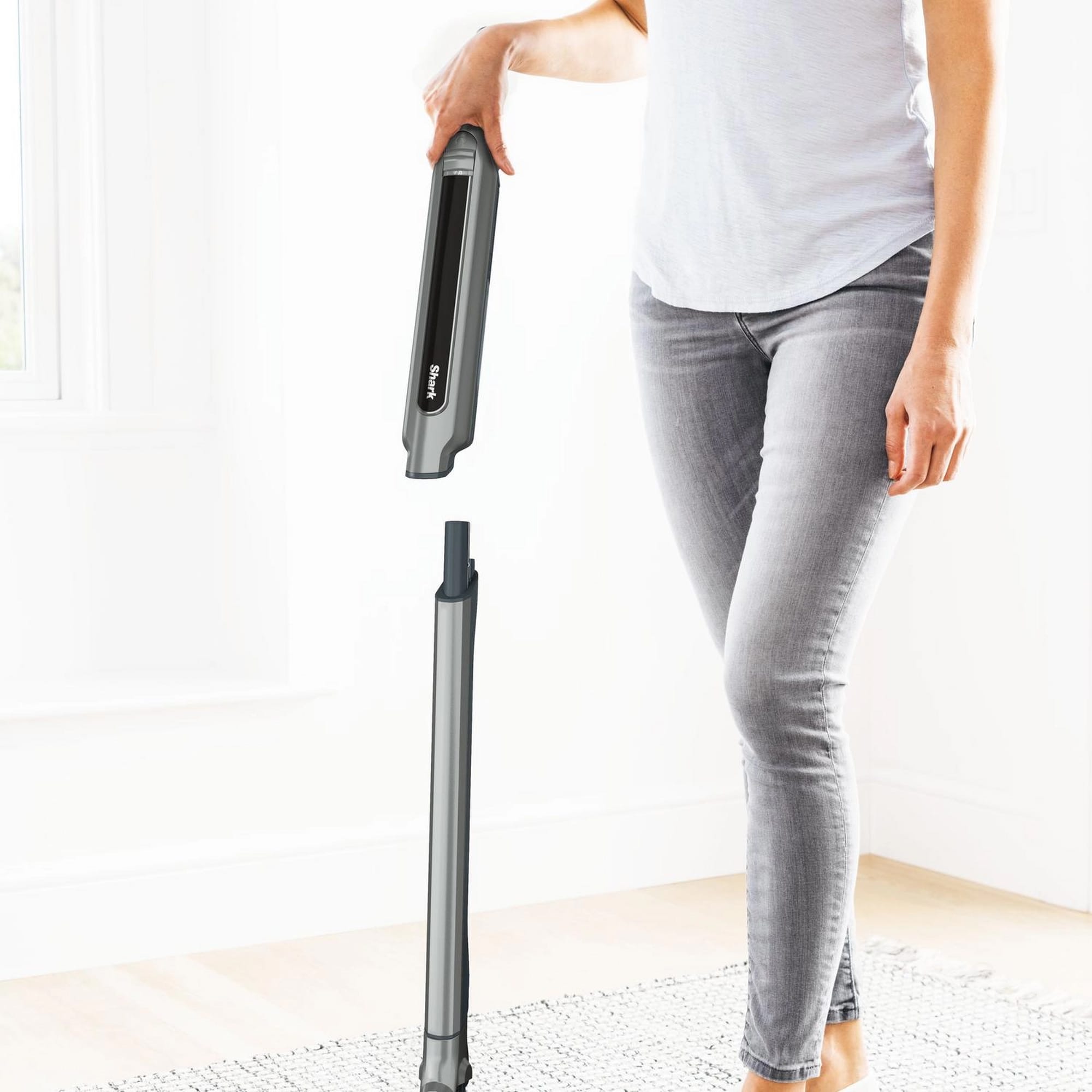 Shark WandVac Cordless Vacuum Cleaner with Anti Hair Wrap Technology - Steel Grey - WV361UK Shark WandVac Cordless Vacuum Cleaner with Anti Hair Wrap Technology - Steel Grey - WV361UK