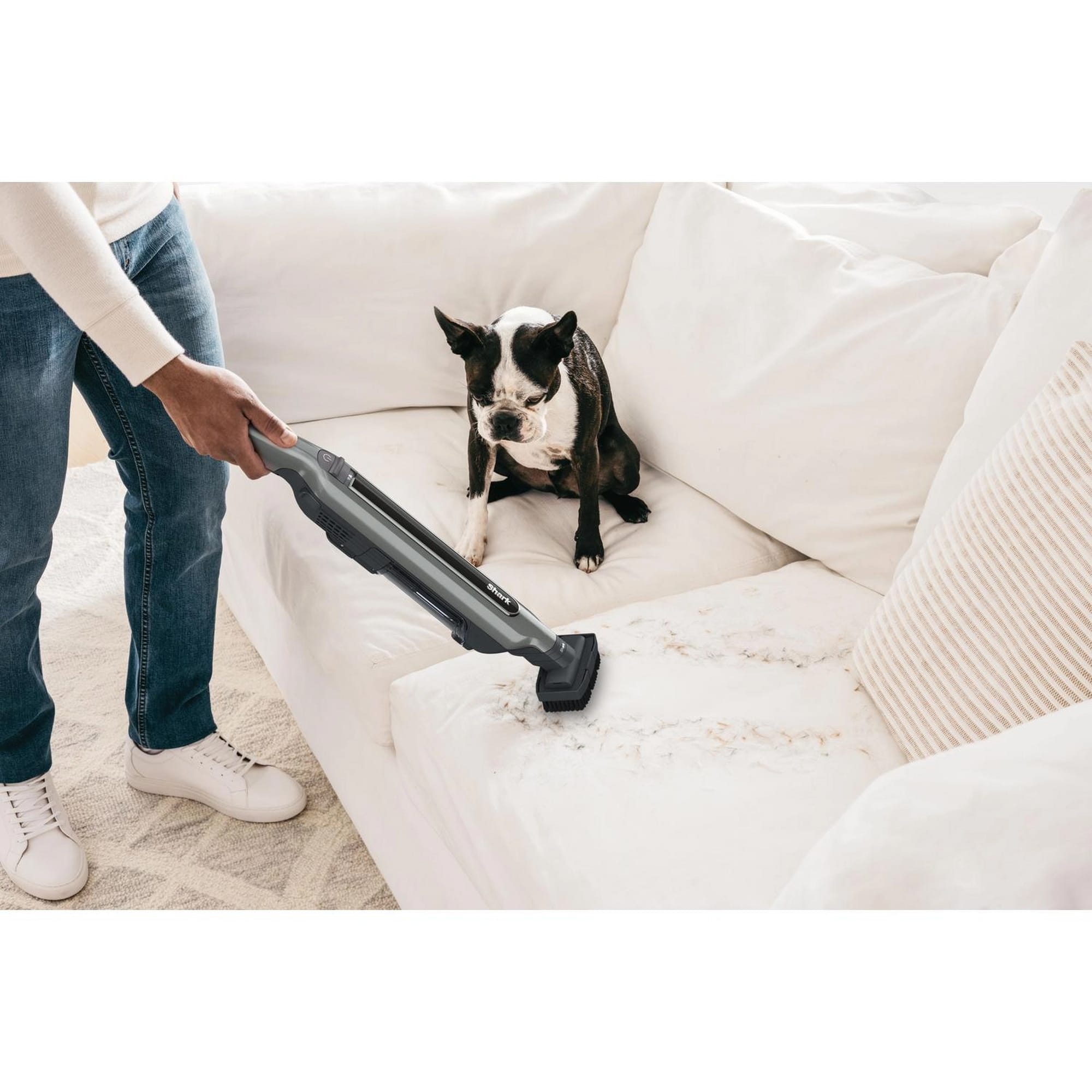 Shark WandVac Cordless Vacuum Cleaner with Anti Hair Wrap Technology - Steel Grey - WV361UK Shark WandVac Cordless Vacuum Cleaner with Anti Hair Wrap Technology - Steel Grey - WV361UK