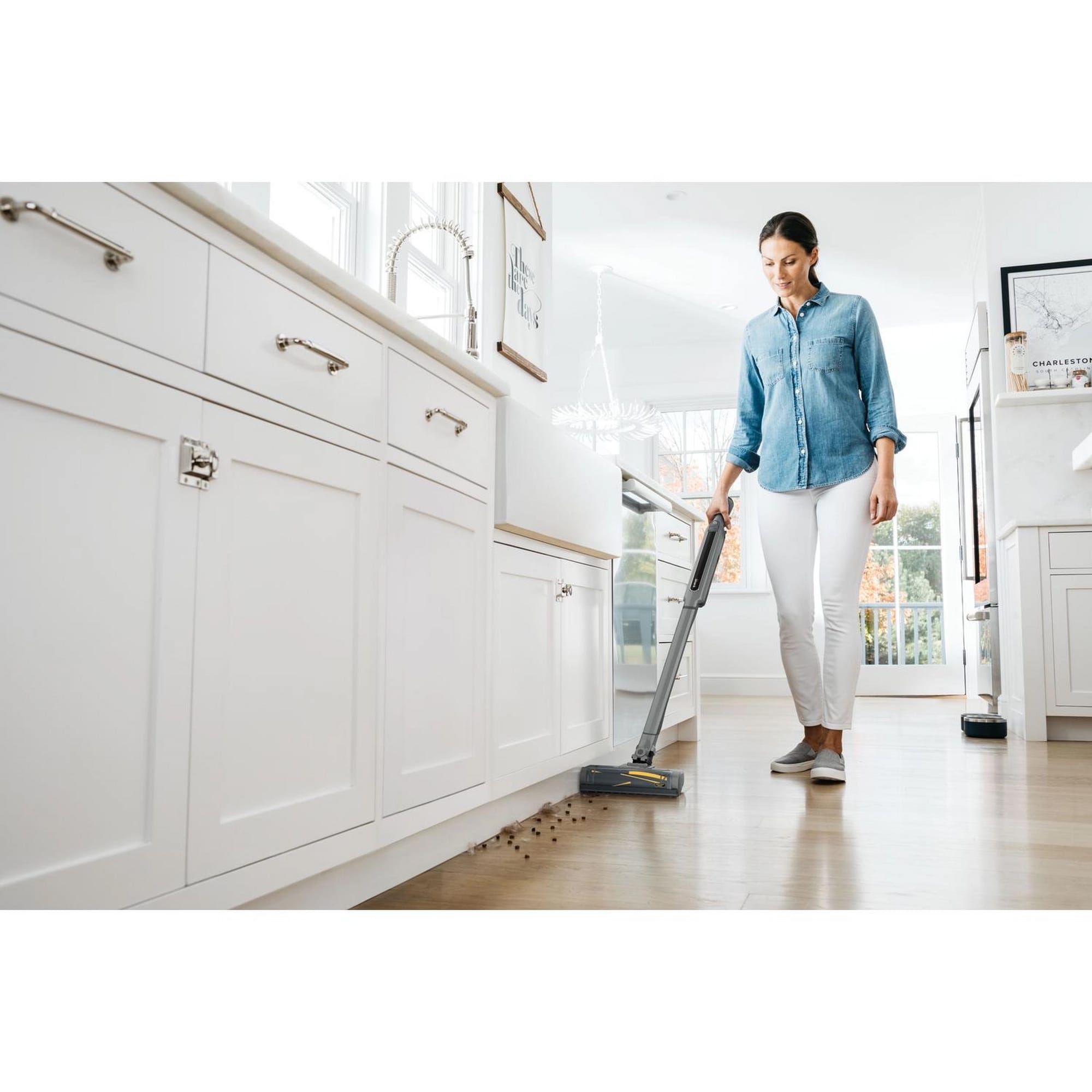 Shark WandVac Cordless Vacuum Cleaner with Anti Hair Wrap Technology - Steel Grey - WV361UK Shark WandVac Cordless Vacuum Cleaner with Anti Hair Wrap Technology - Steel Grey - WV361UK