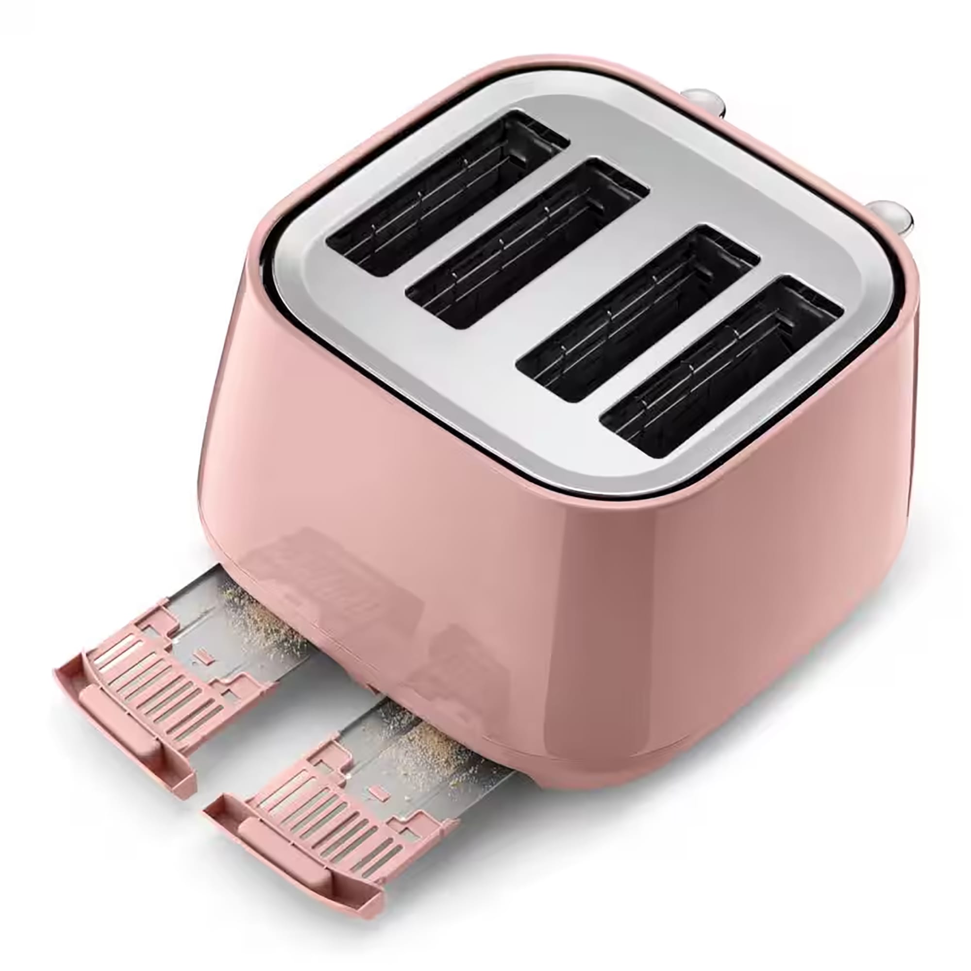 Delonghi Eclettica 4 Slice Toaster in Pink - CTY4003PK Delonghi Eclettica 4 Slice Toaster in Pink - CTY4003PK