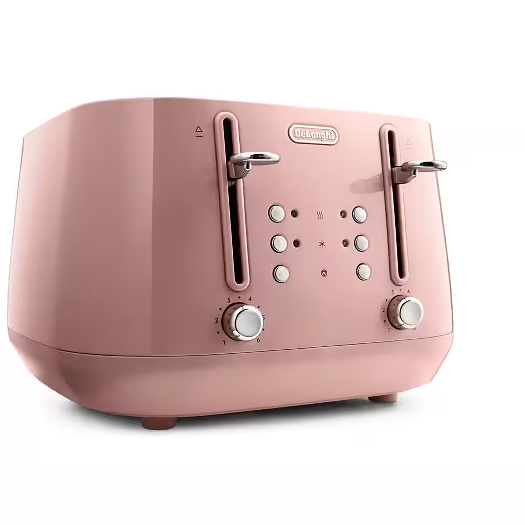 Delonghi Eclettica 4 Slice Toaster in Pink - CTY4003PK Delonghi Eclettica 4 Slice Toaster in Pink - CTY4003PK
