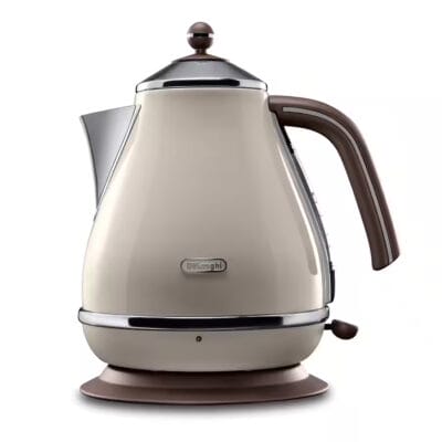 Delonghi Icona Vintage 1.7L Kettle in Beige - KBOV3001BG