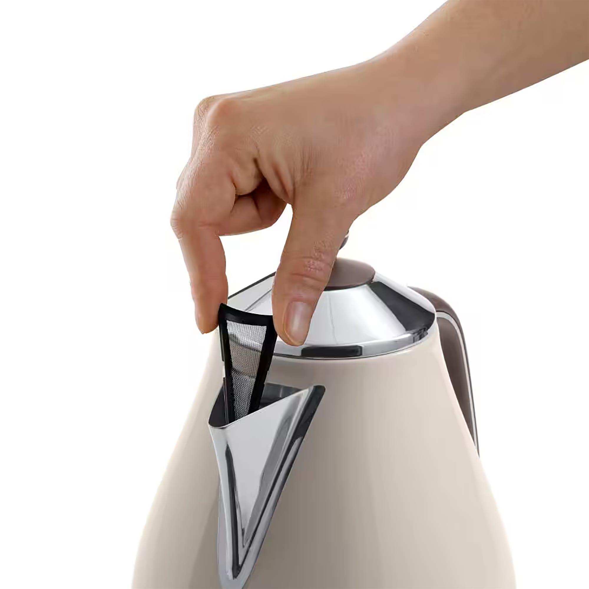 Delonghi Icona Vintage 1.7L Kettle in Beige - KBOV3001BG Delonghi Icona Vintage 1.7L Kettle in Beige - KBOV3001BG