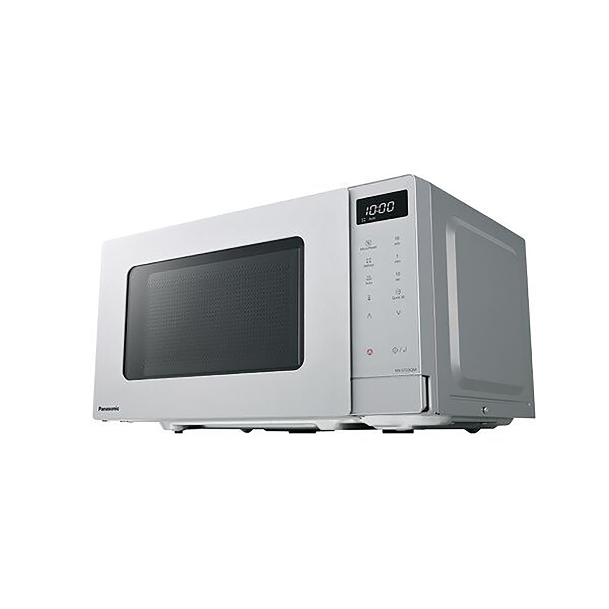 Panasonic 20L 800W Compact Microwave Oven in Silver - NN-ST23QMBPQ Panasonic 20L 800W Compact Microwave Oven in Silver - NN-ST23QMBPQ