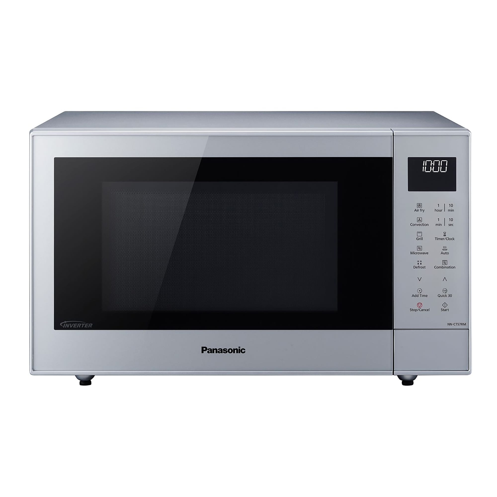 Panasonic 27L 1000W 4-in-1 Combi Inverter Microwave Oven in Silver - NN-CT57RMBPQ Panasonic 27L 1000W 4-in-1 Combi Inverter Microwave Oven in Silver - NN-CT57RMBPQ