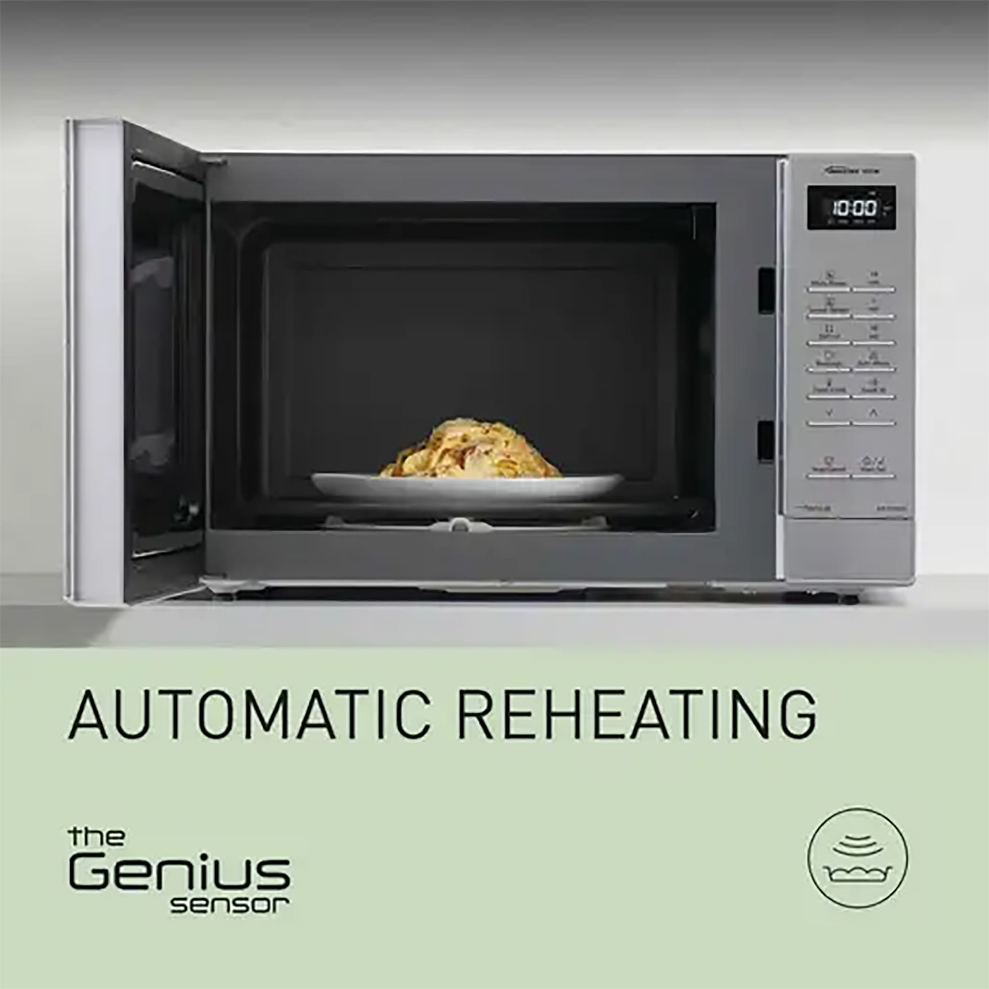Panasonic 32L 1000W Solo Inverter Microwave in Silver - NN-ST68QSBPQ Panasonic 32L 1000W Solo Inverter Microwave in Silver - NN-ST68QSBPQ