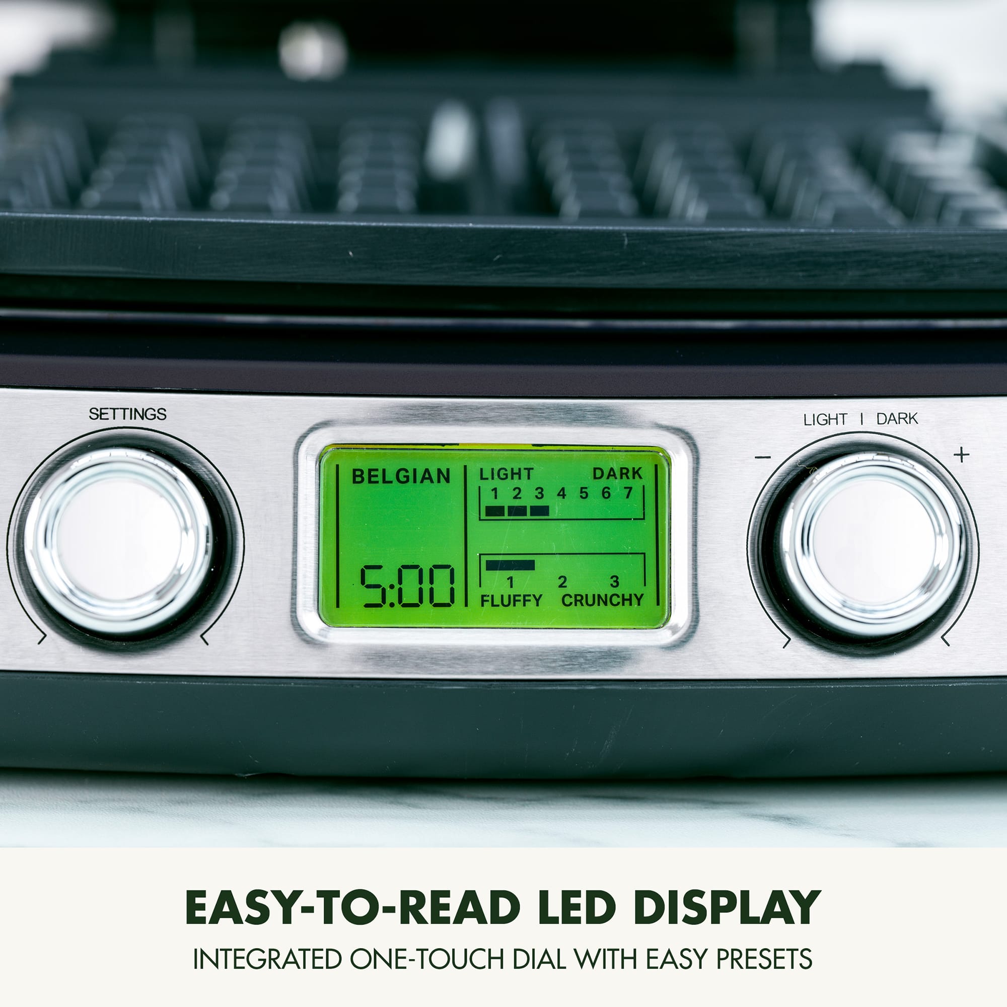 GreenPan Elite Waffle Maker in Black – CC006811 GreenPan Elite Waffle Maker in Black – CC006811