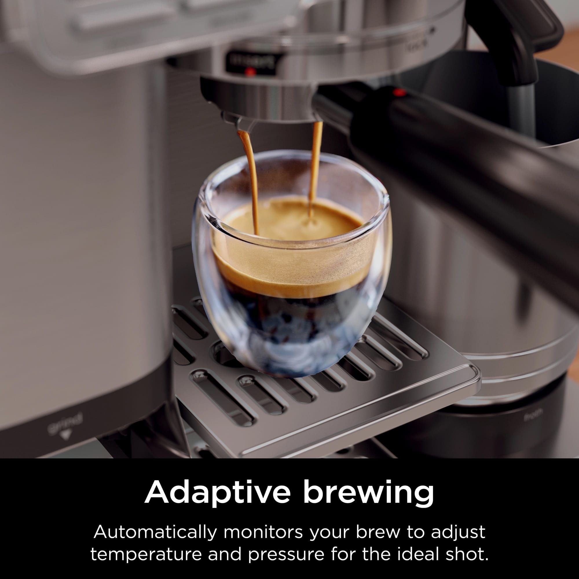 Ninja Luxe Café Pro Series Espresso Machine – Black/Stainless Steel – ES701UK Ninja Luxe Café Pro Series Espresso Machine – Black/Stainless Steel – ES701UK
