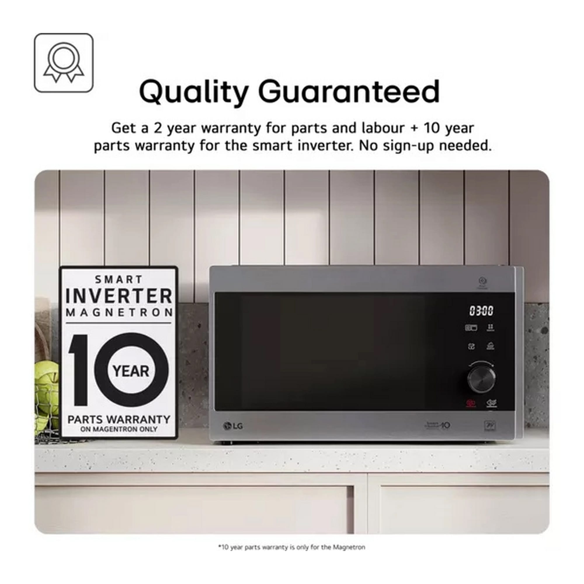 LG NeoChef™ Microwave Oven with Grill & Touch Control Panel – Black – MH6535GIS