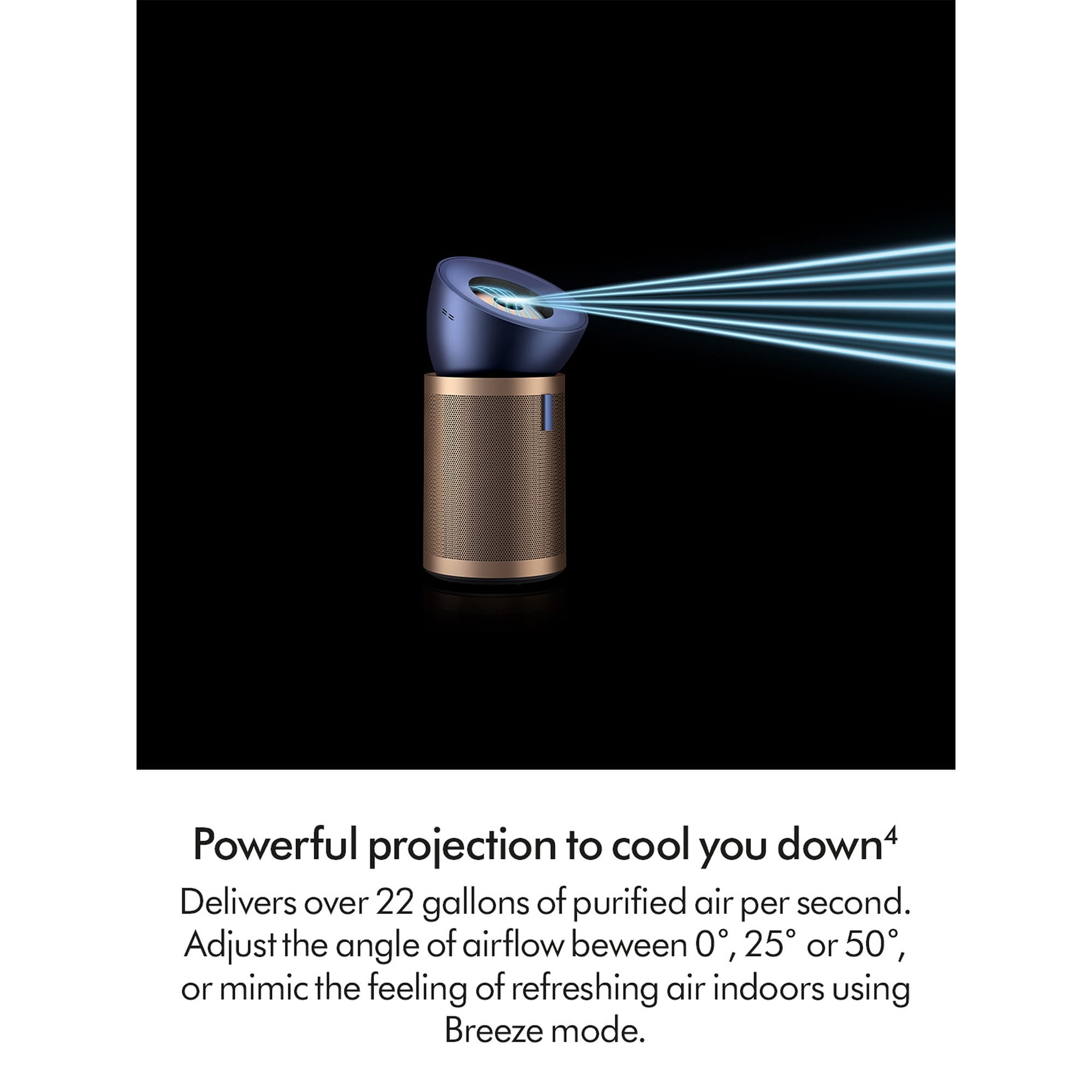 Dyson BP04 Purifier Big+Quiet Formaldehyde Fan - Prussian Blue / Gold - (545814-01) Dyson BP04 Purifier Big+Quiet Formaldehyde Fan - Prussian Blue / Gold - (545814-01)