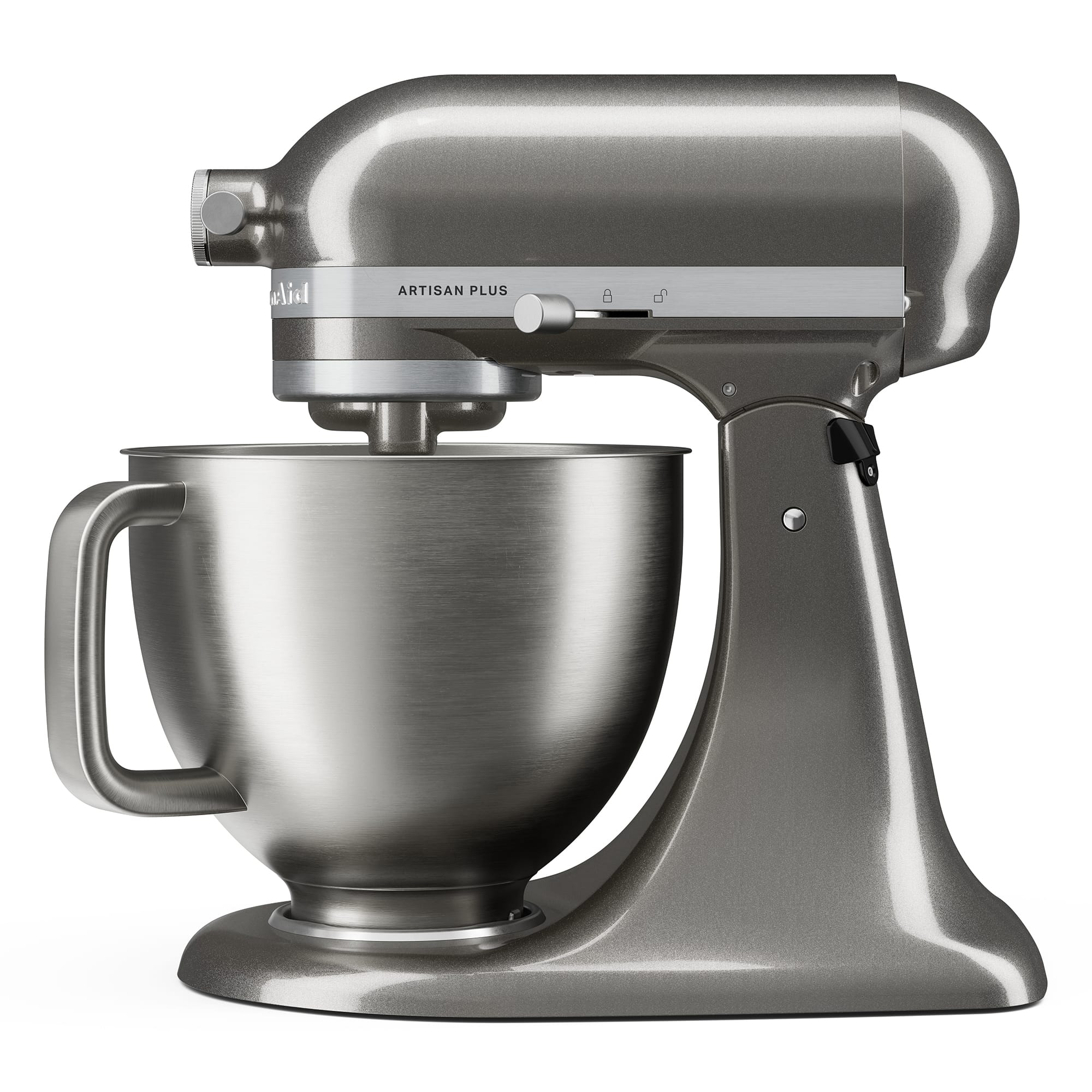 KitchenAid Artisan Plus 4.7L Tilt-Head Stand Mixer – 50 Medallion Silver – 5KSM50PKVBMS KitchenAid Artisan Plus 4.7L Tilt-Head Stand Mixer – 50 Medallion Silver – 5KSM50PKVBMS