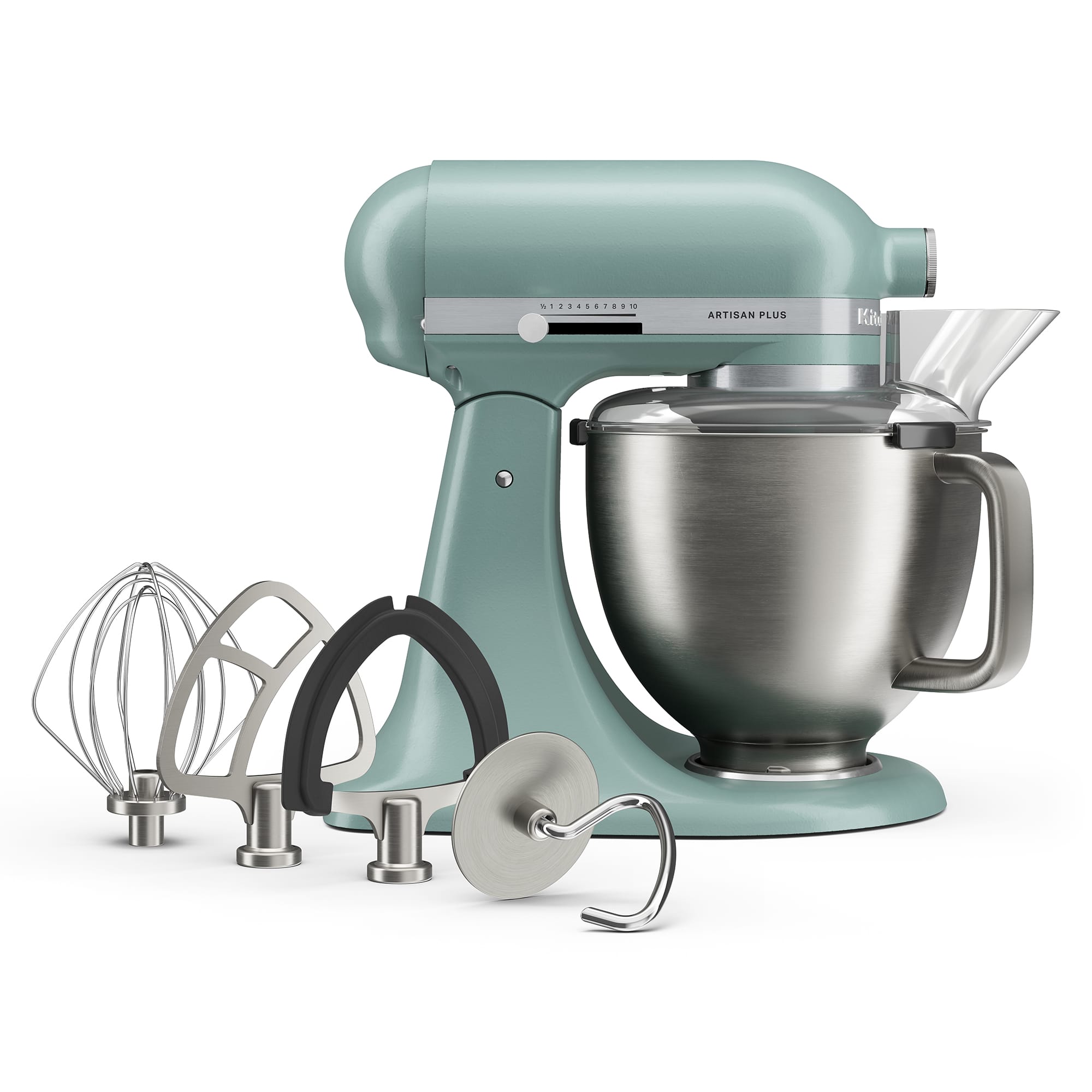 KitchenAid Artisan Plus 4.7L Tilt-Head Stand Mixer – Mint Julep – 5KSM50PKVBMJ KitchenAid Artisan Plus 4.7L Tilt-Head Stand Mixer – Mint Julep – 5KSM50PKVBMJ