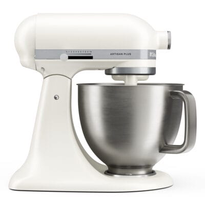 KitchenAid Artisan Plus 4.7L Tilt-Head Stand Mixer – 50 Porcelain White – 5KSM50PKVBPL