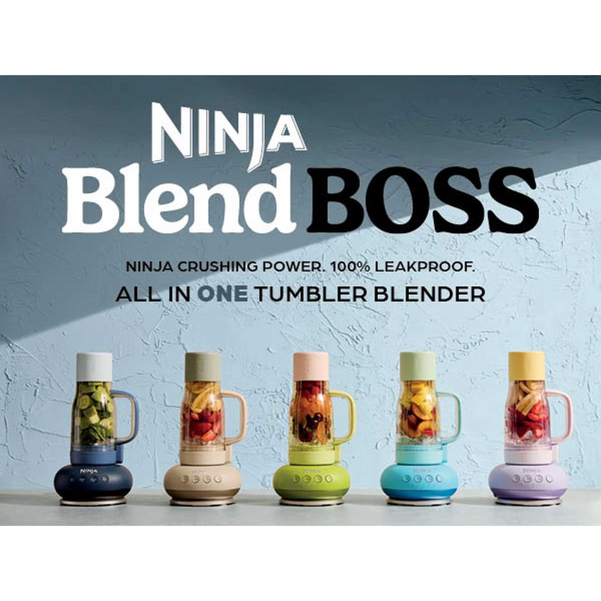 Ninja BlendBOSS Tumbler Blender – Blue Raspberry | DB351UKBL Ninja BlendBOSS Tumbler Blender – Blue Raspberry | DB351UKBL