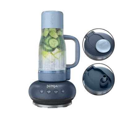 Ninja BlendBOSS Tumbler Blender – Cyberspace | DB351UKCY