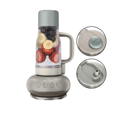 Ninja BlendBOSS Tumbler Blender – Stone | DB351UKST
