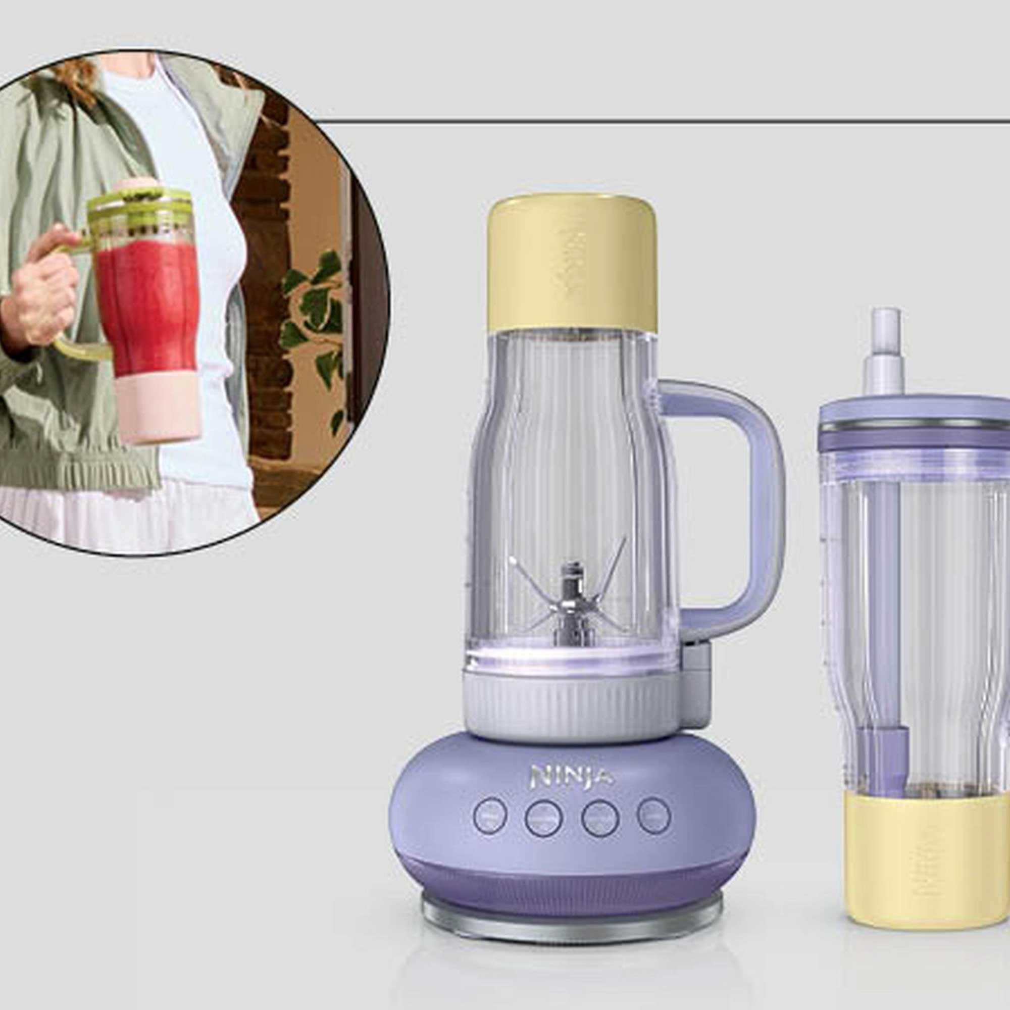 Ninja BlendBOSS Tumbler Blender – Stone | DB351UKST Ninja BlendBOSS Tumbler Blender – Stone | DB351UKST