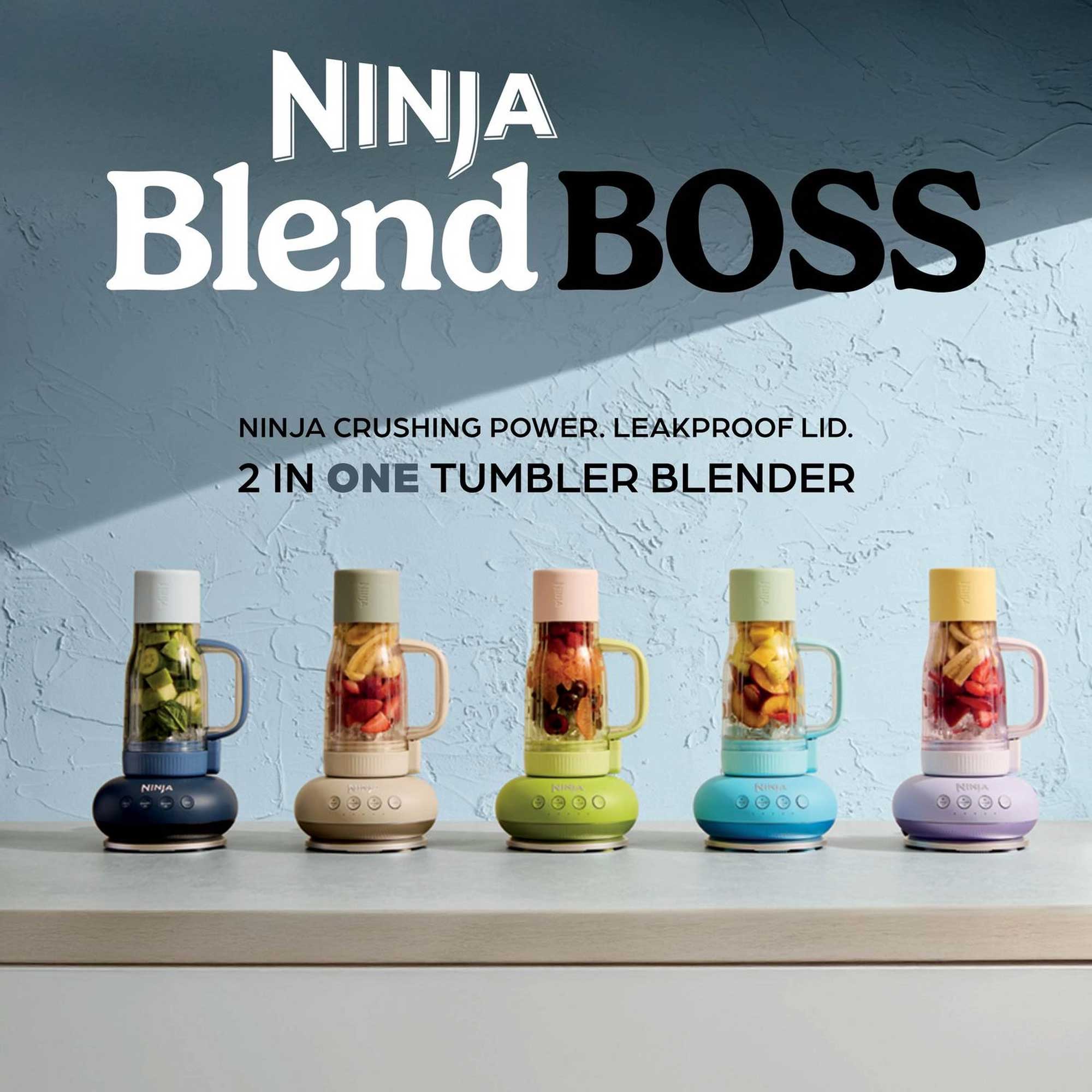 Ninja BlendBOSS Tumbler Blender – Stone | DB351UKST Ninja BlendBOSS Tumbler Blender – Stone | DB351UKST