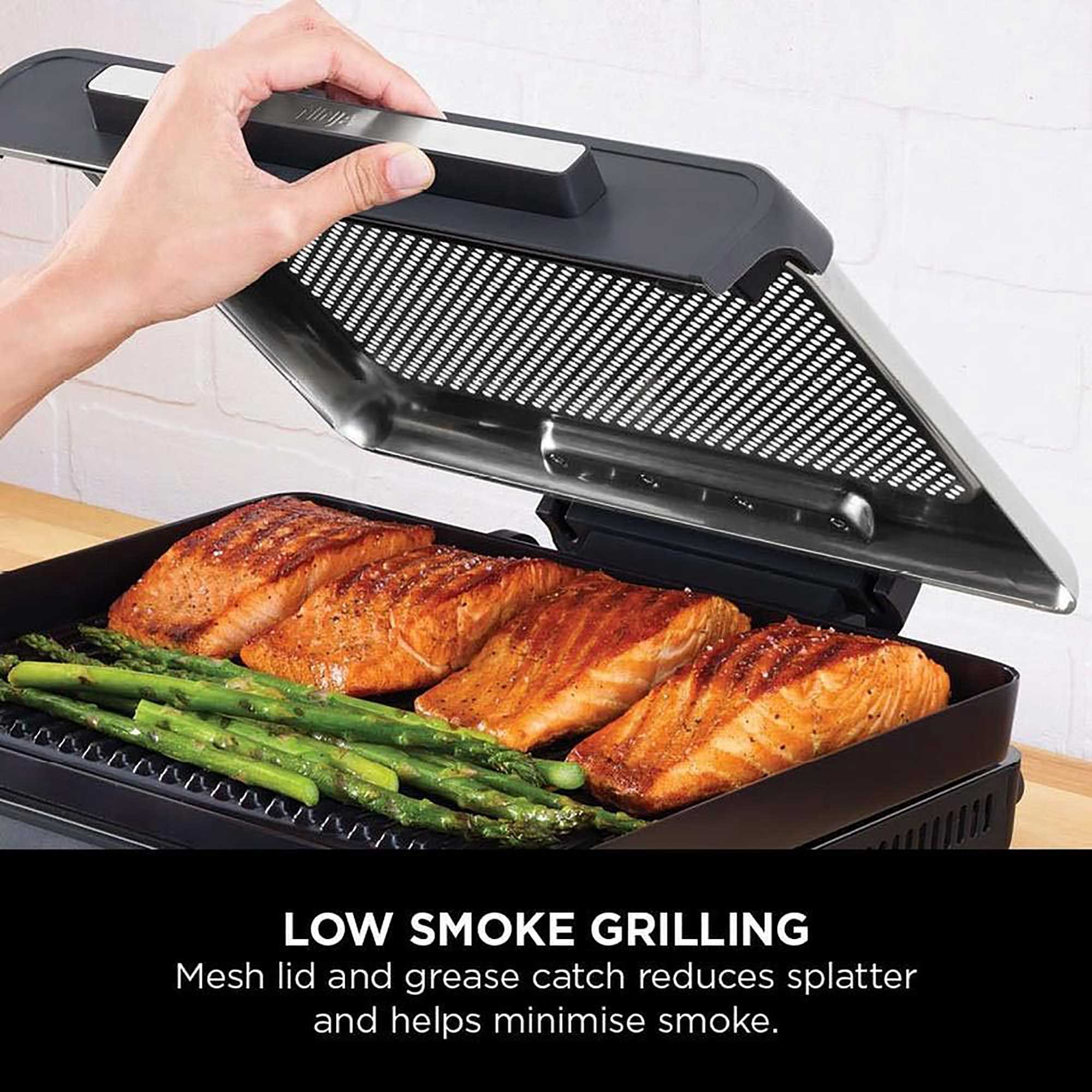 Ninja Sizzle Indoor Grill & Flat Plate – Black | GR101UK Ninja Sizzle Indoor Grill & Flat Plate – Black | GR101UK