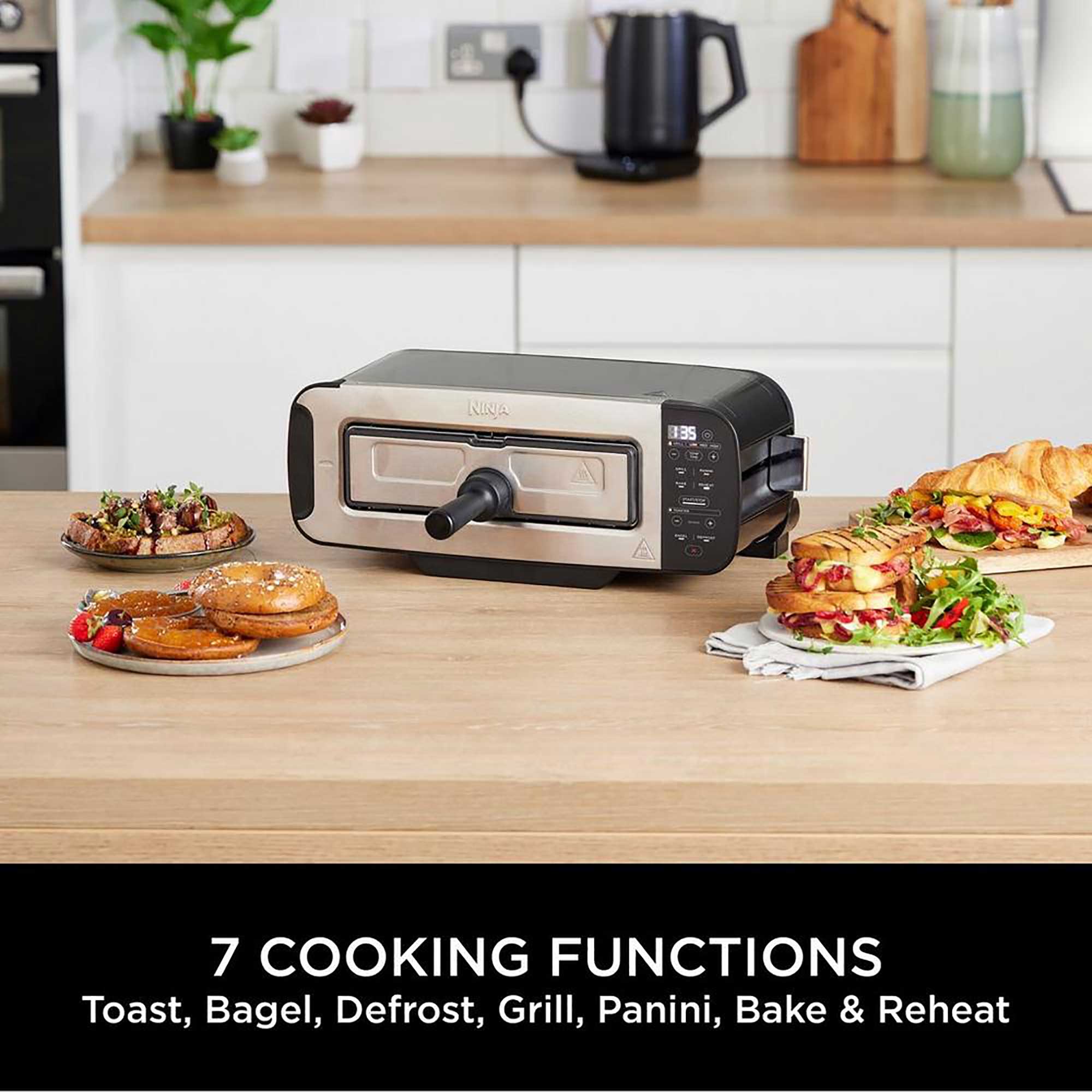 Ninja Foodi 3-in-1 Toaster, Grill & Panini Press – Black | ST200UK Ninja Foodi 3-in-1 Toaster, Grill & Panini Press – Black | ST200UK