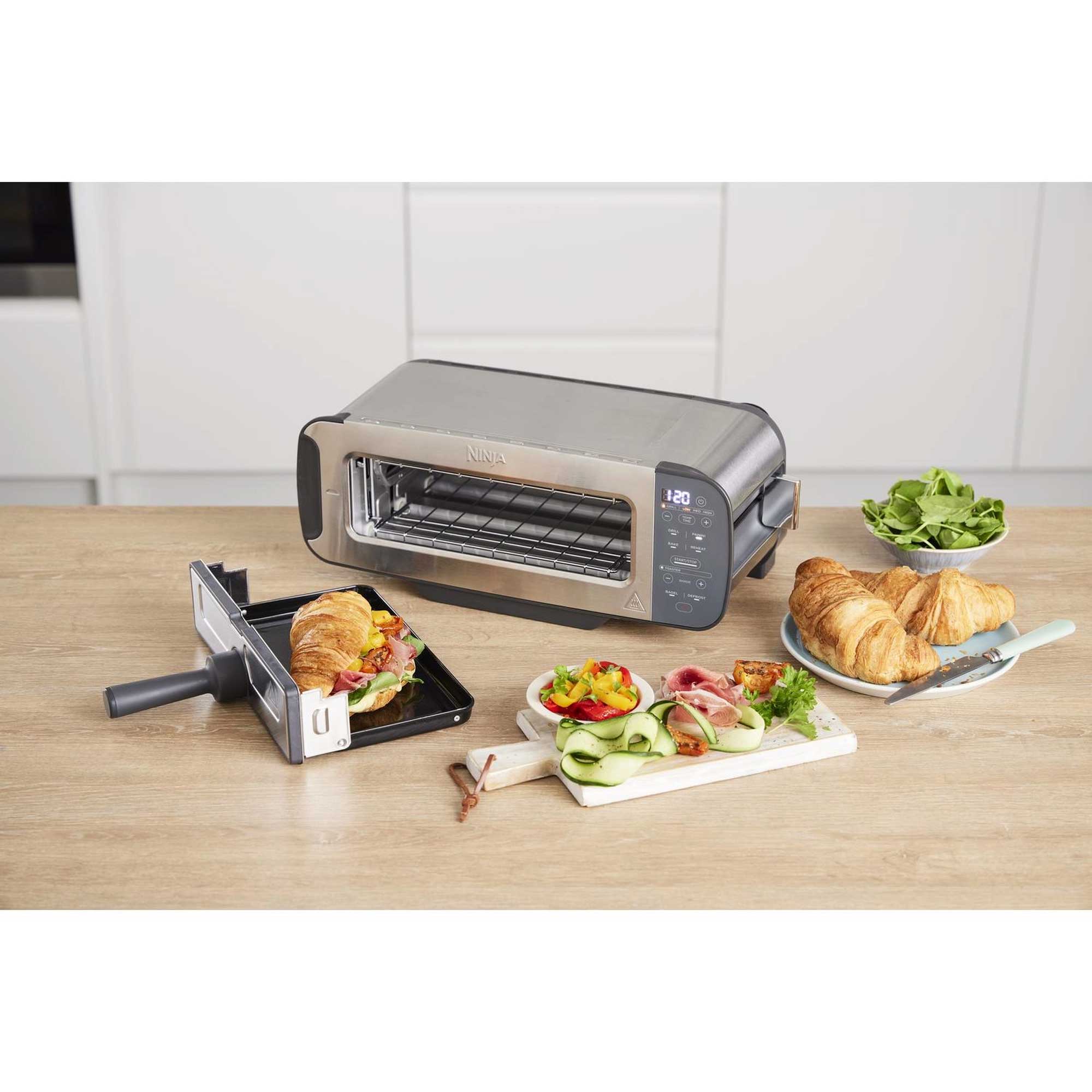 Ninja Foodi 3-in-1 Toaster, Grill & Panini Press – Stainless Steel | ST202UK Ninja Foodi 3-in-1 Toaster, Grill & Panini Press – Stainless Steel | ST202UK