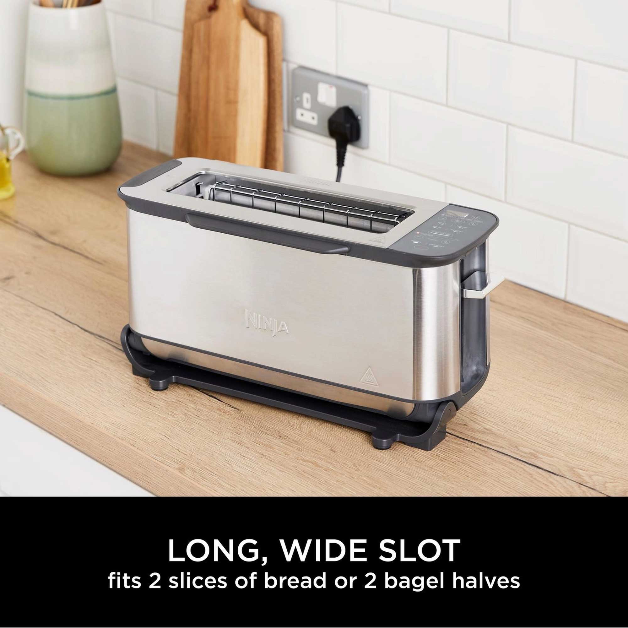 Ninja Foodi 3-in-1 Toaster, Grill & Panini Press – Stainless Steel | ST202UK Ninja Foodi 3-in-1 Toaster, Grill & Panini Press – Stainless Steel | ST202UK