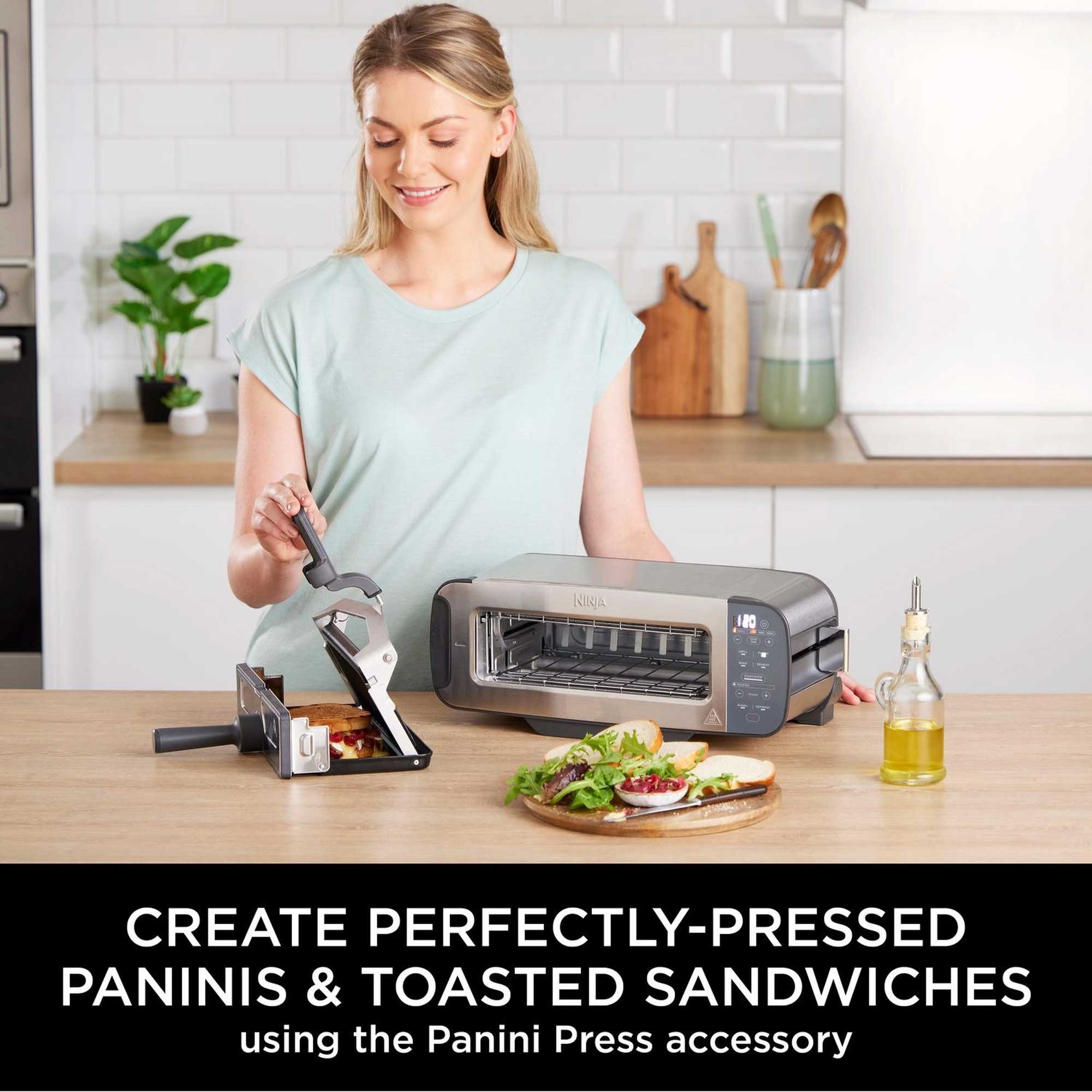 Ninja Foodi 3-in-1 Toaster, Grill & Panini Press – Stainless Steel | ST202UK Ninja Foodi 3-in-1 Toaster, Grill & Panini Press – Stainless Steel | ST202UK