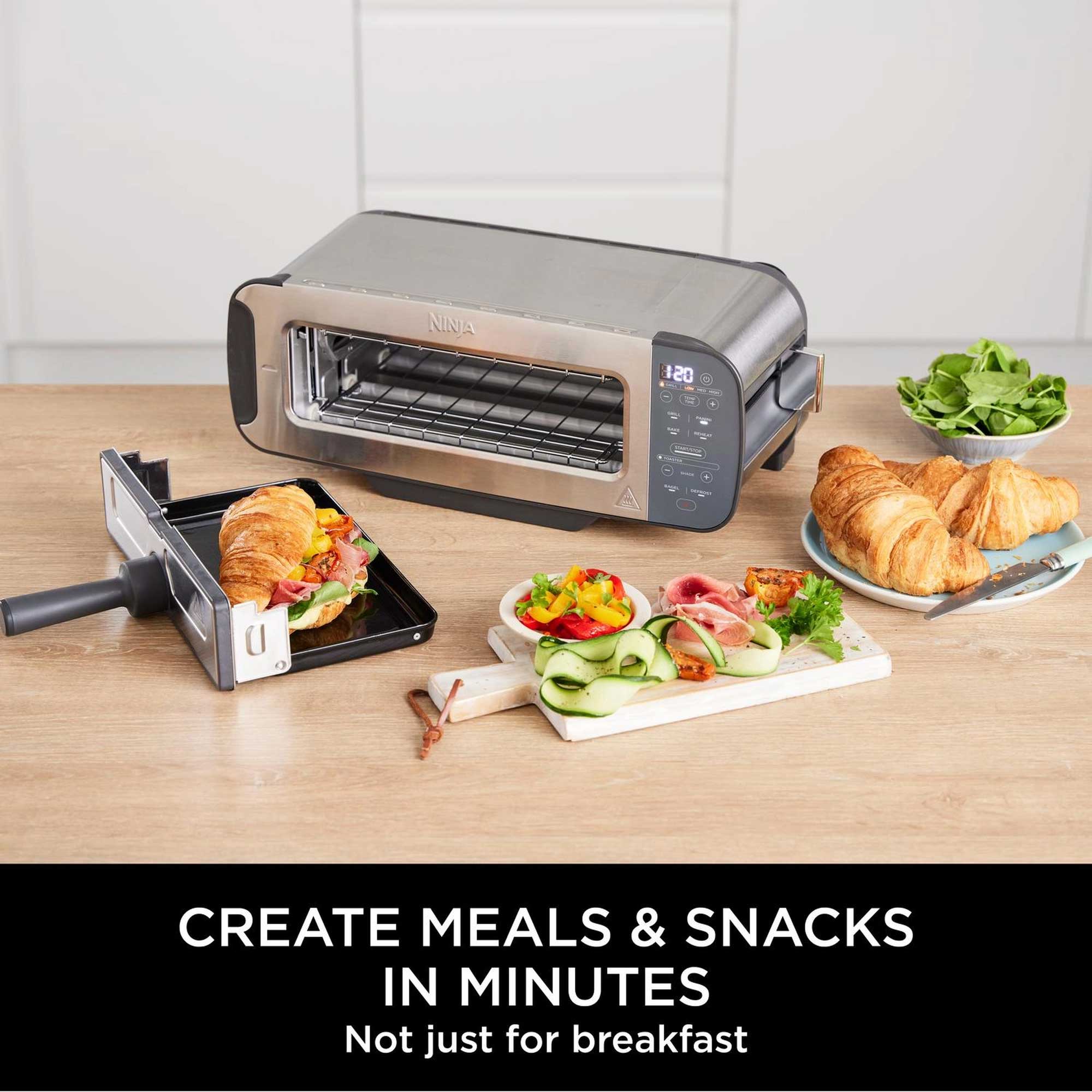 Ninja Foodi 3-in-1 Toaster, Grill & Panini Press – Stainless Steel | ST202UK Ninja Foodi 3-in-1 Toaster, Grill & Panini Press – Stainless Steel | ST202UK