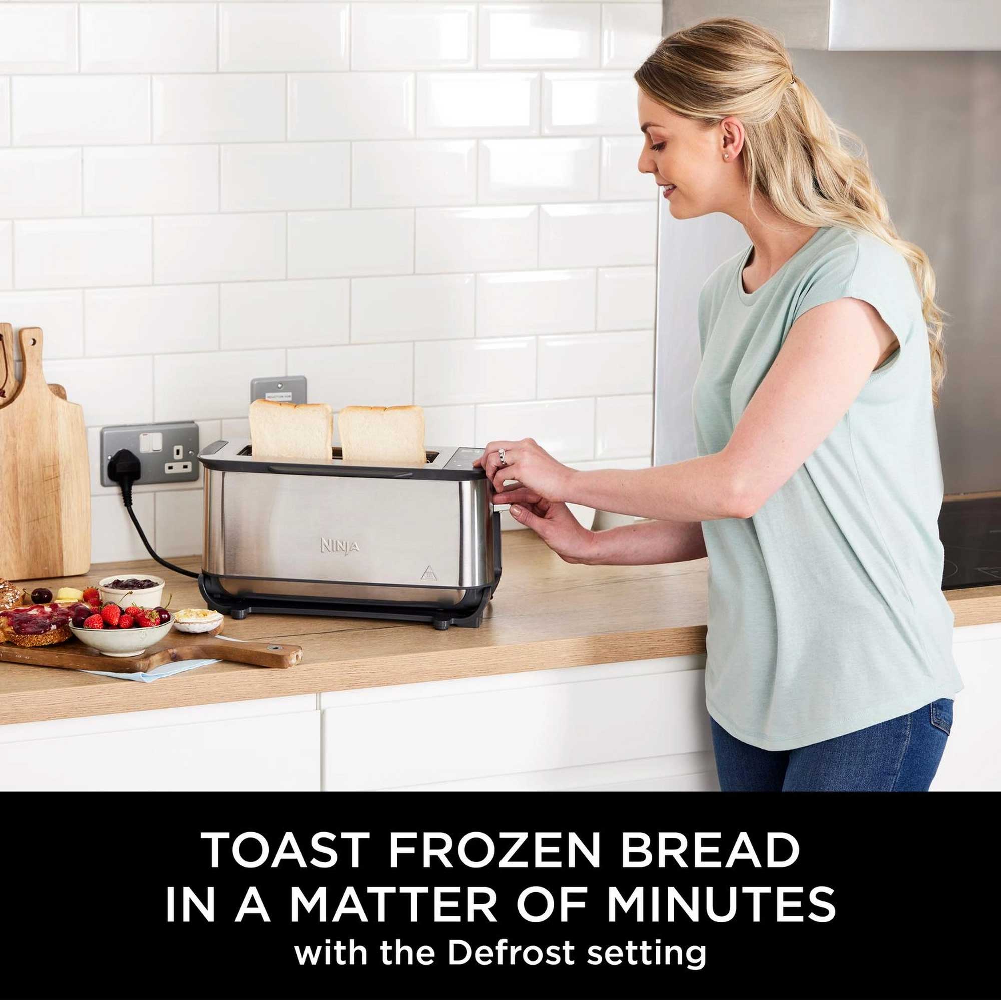 Ninja Foodi 3-in-1 Toaster, Grill & Panini Press – Stainless Steel | ST202UK Ninja Foodi 3-in-1 Toaster, Grill & Panini Press – Stainless Steel | ST202UK