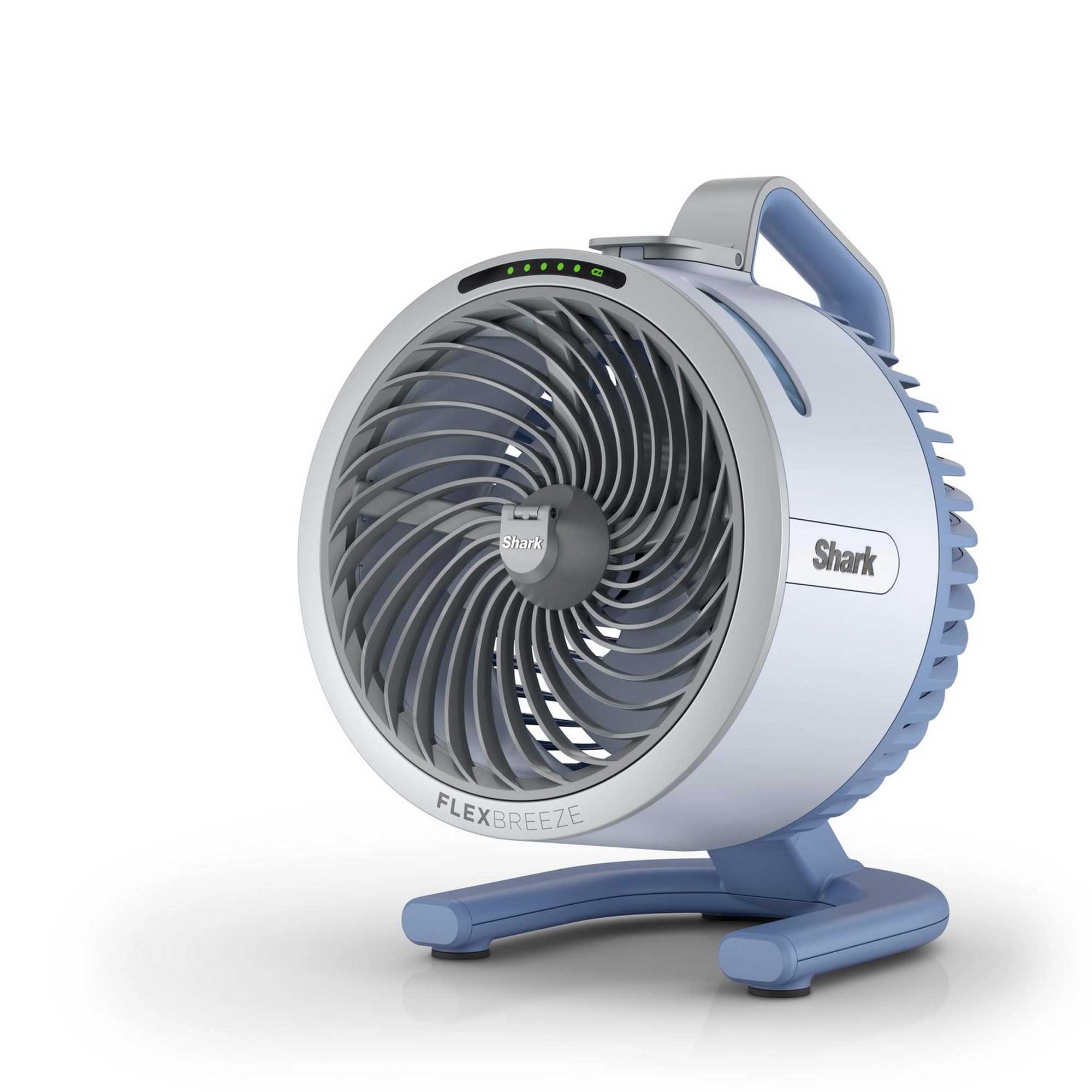 Shark FlexBreeze HydroGo Misting Fan – Glacier Blue | FA050UKBL Shark FlexBreeze HydroGo Misting Fan – Glacier Blue | FA050UKBL